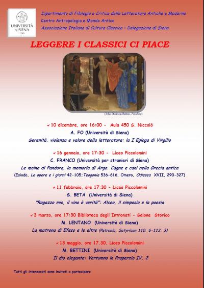 locandina leggere classici