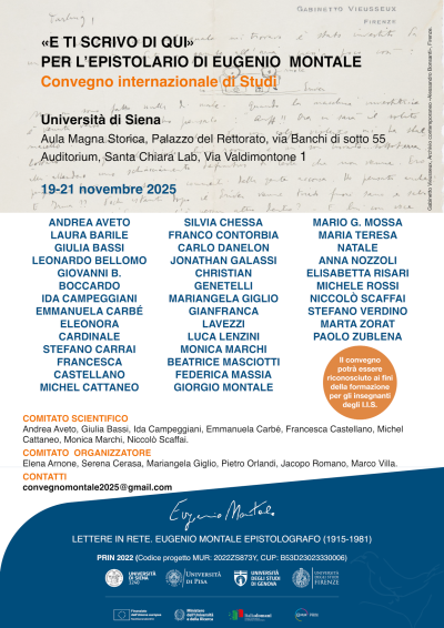 Locandina convegno