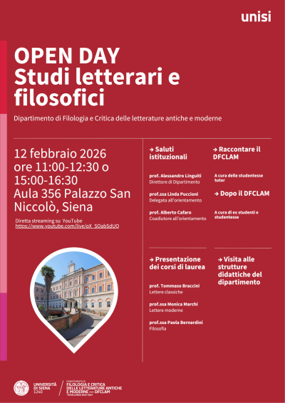 Locandina Open Day